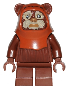 LEGO Minifigure -- Wicket (Ewok) with Tan Face Paint Pattern-Star Wars / Star Wars Episode 4/5/6 -- SW0513 -- Creative Brick Builders